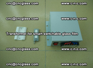 Transformer for smart switchable glass film as laminated glass insertion (10)