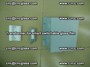 Transformer for smart switchable glass film as laminated glass insertion (16)