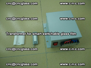 Transformer for smart switchable glass film as laminated glass insertion (3)