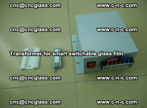 Transformer for smart switchable glass film as laminated glass insertion (7)