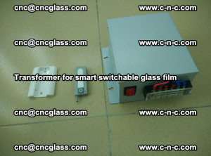 Transformer for smart switchable glass film as laminated glass insertion (9)